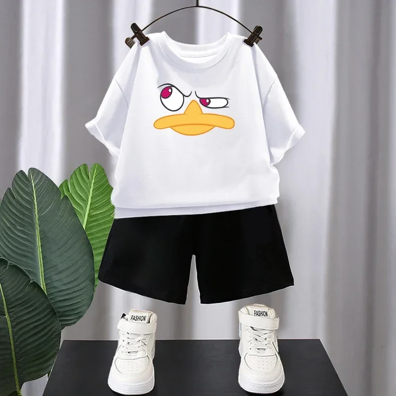 2025 New Boys Cotton T-shirts 4-12T Cartoon Printed Tops Girls Tees Summer Short Sleeve Children Tops High Quality Kids Clothes 2
