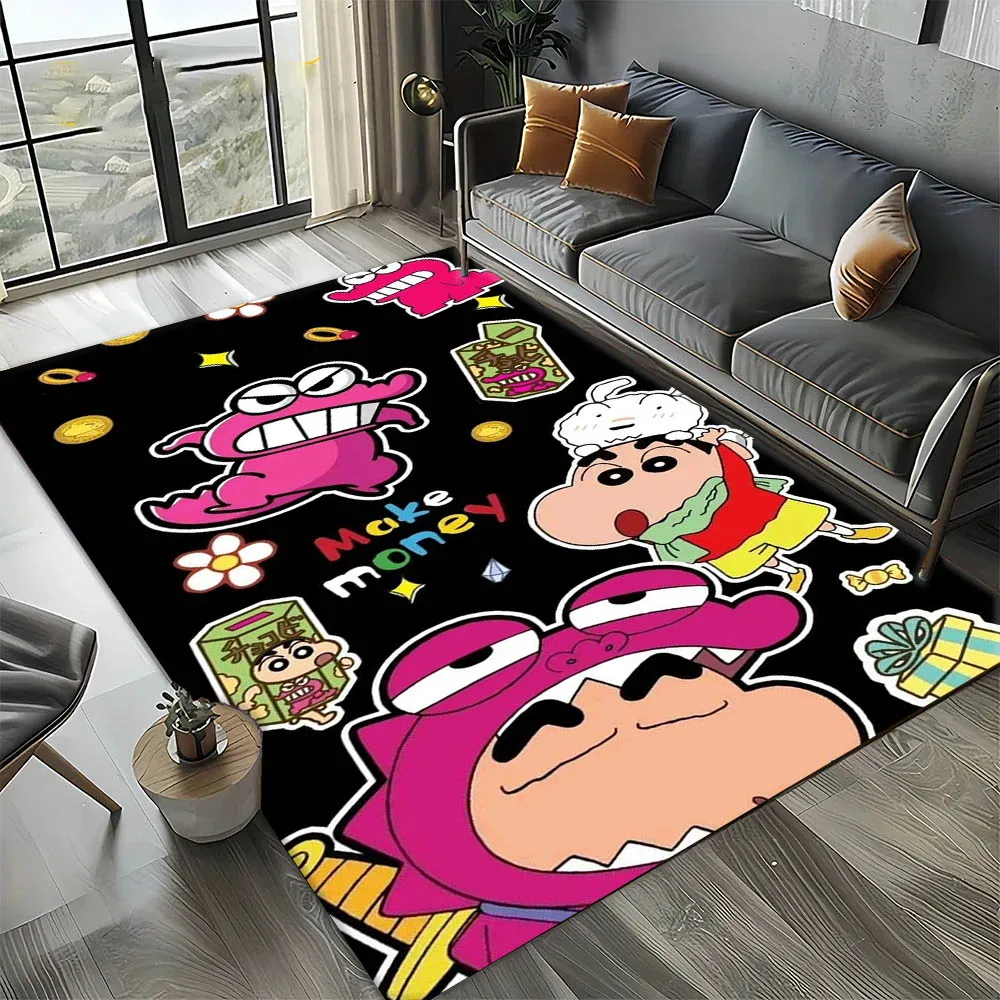Tappeto 3D C-Crayon Shin-Chan, Cartone Animato Carino, per Arredamento Casa, Cucina, Regalo per Bambini, Tappetino Antiscivolo - immagine 5
