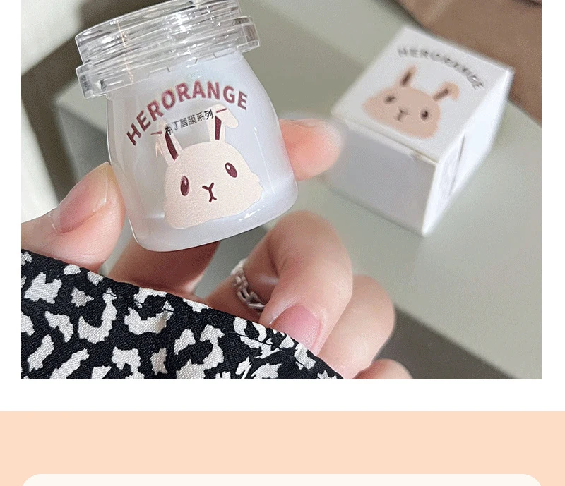 Description Picture 6 of itemCream Lip Balm Moisturizing Clear Lip-Primer Mask Cute Jelly Tinted Gloss Stick Lighten Lines Plump Lip Care Makeup Cosmetics