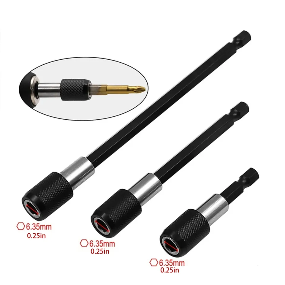 Motorcycle maintenance quick disassembly extension rod hexagonal self-locking joint drill bit/batch head quick replacement for n