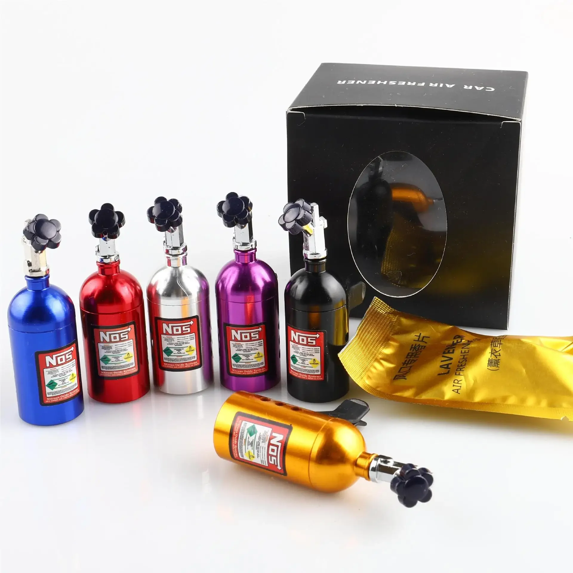 Vendita calda deodorante per Auto NOS bottiglia di azoto presa d'aria aromaterapia Auto Aroma Outle profumo Aroma fragranze accessori