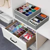 Organizer For Underwear Socks Bra Pants Scarf Tie Storage Box Wardrobe Drawer Organizers Foldable Case For Underwear Organizer 5