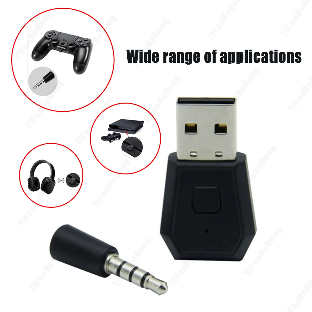 Wireless Bluetooth Audio Transmitter and Receiver USB Adapter for Gaming Controllers and Headphones