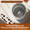 Self Stirring Coffee Mug 55℃/131℉Constant Temperature Cup Warmer 10W Magnetic Self Stirring Cup Home Office Drinking Tools 5