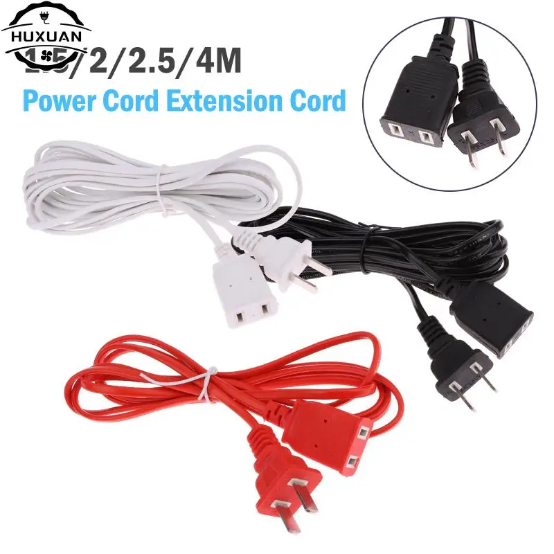 AC-Power-Cord-White-Black-Line-With-On-Off-Switch-Button-Cables-Wire ...