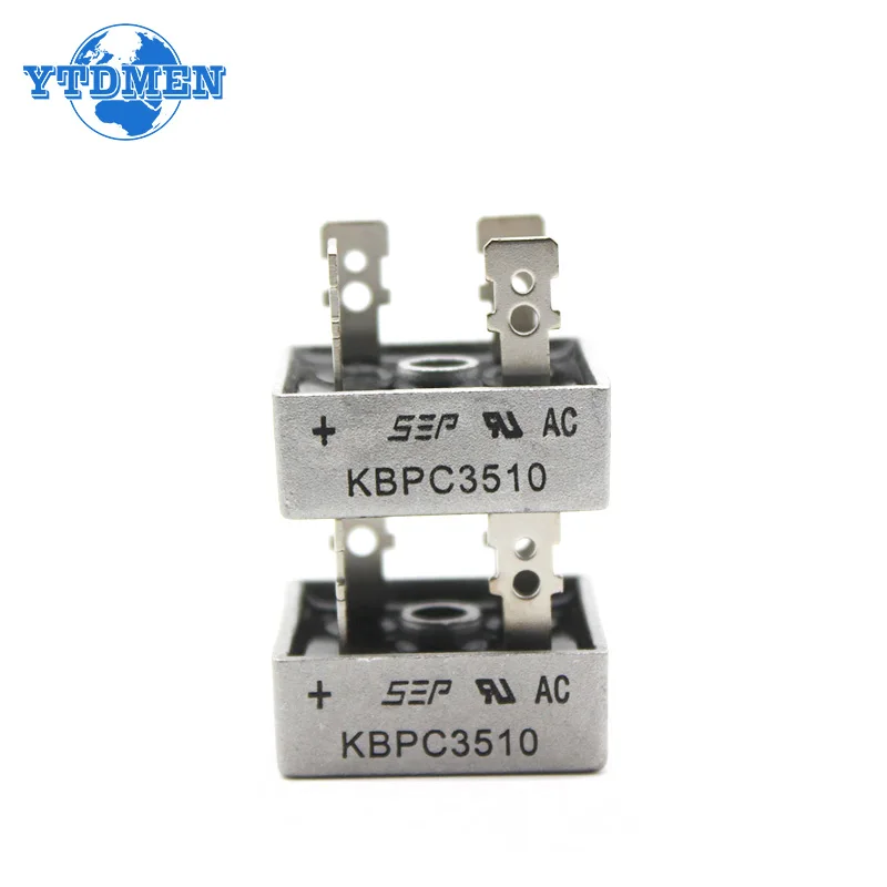 Diode Bridge Rectifier Electrical Rectifier Diodes Rectifier Diodes Electrical Diodes 5pcs/10pcs KBPC3510 Bridge Rectifier Diode 1000V 35A Rectifiers Diodes Electronic Kit