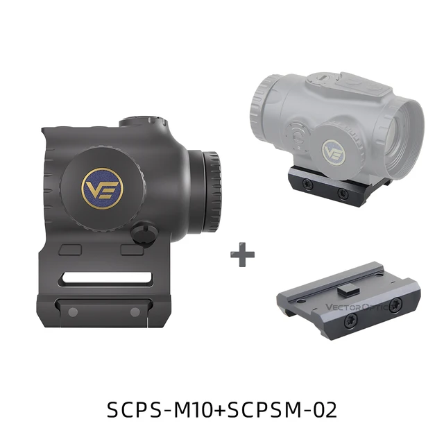 Vector Optics Paragon 1X18 Mini Prism Rifle Scope With Red & Green