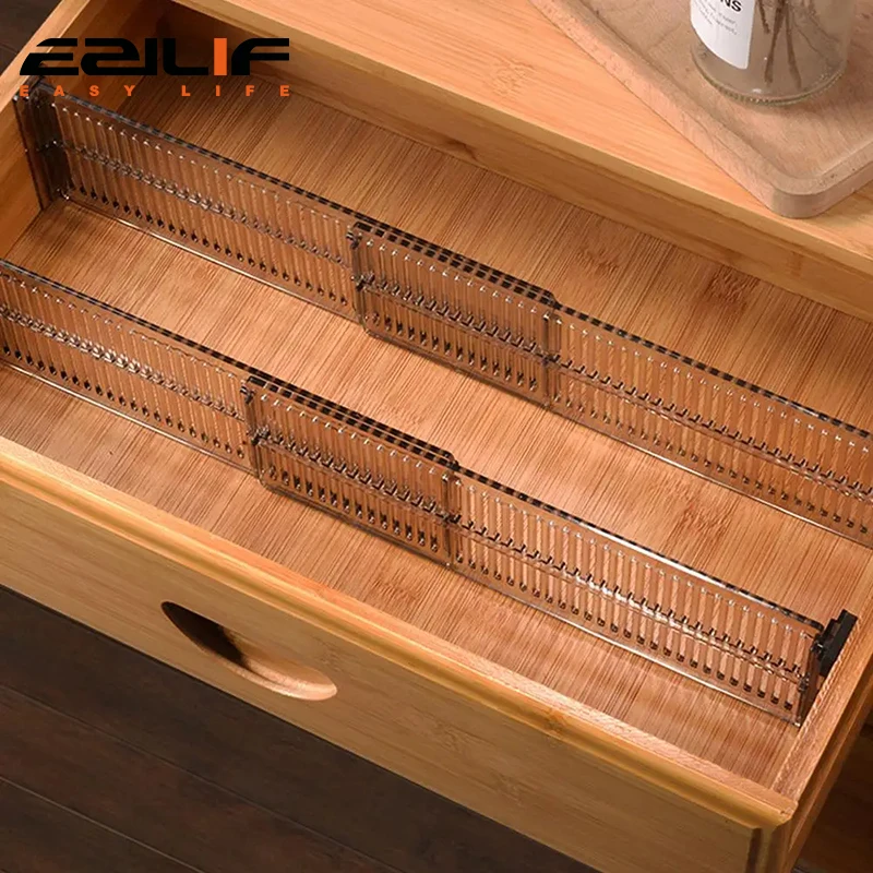 Drawer Organizers Drawer storage partition board adjustable horizontal and vertical combinations for organizing underwear and socks