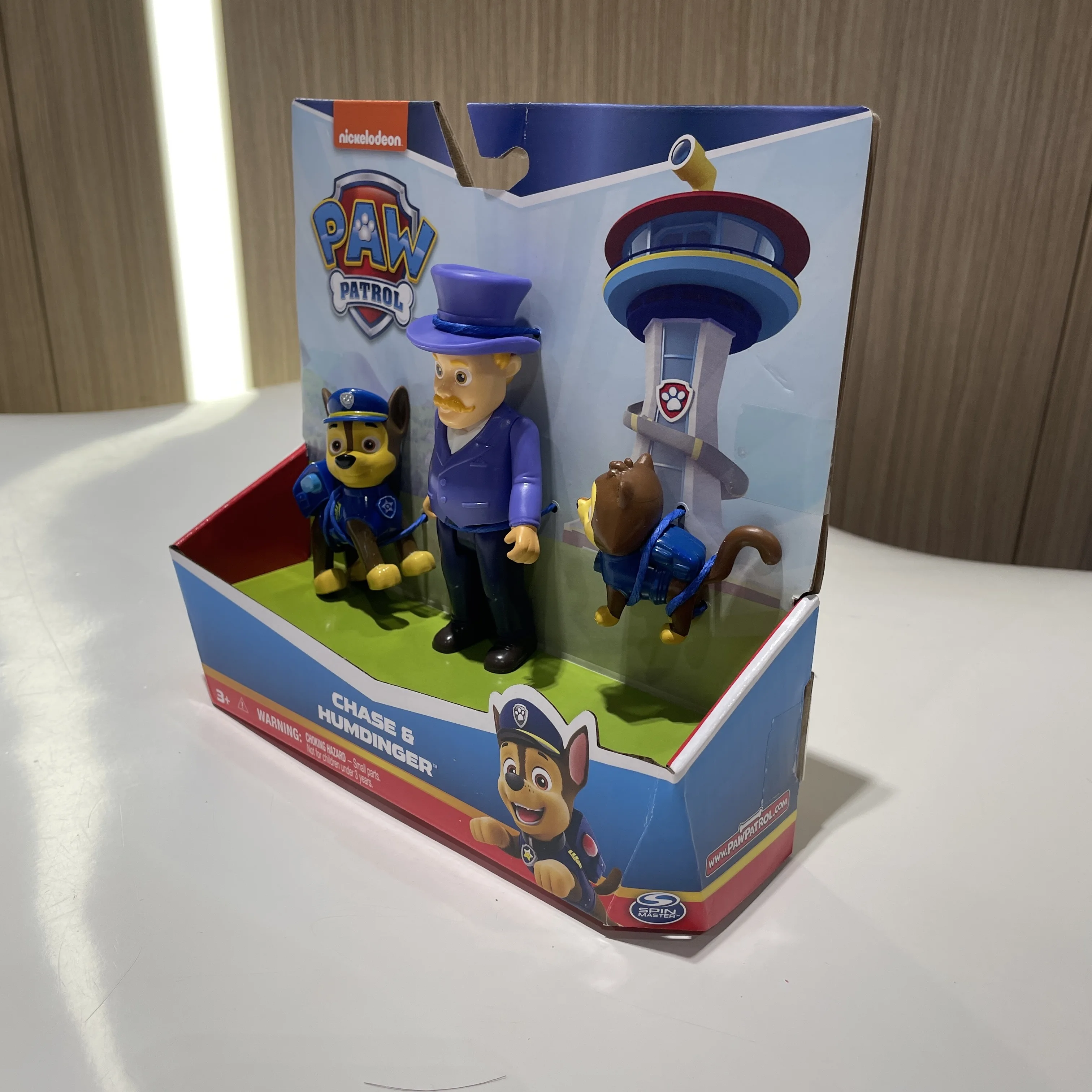 100% genuino Paw Patrol capitán turbo Mayor Goodway Chickaletta Humdinger Danny Yumi conjunto de figuras de acción niños