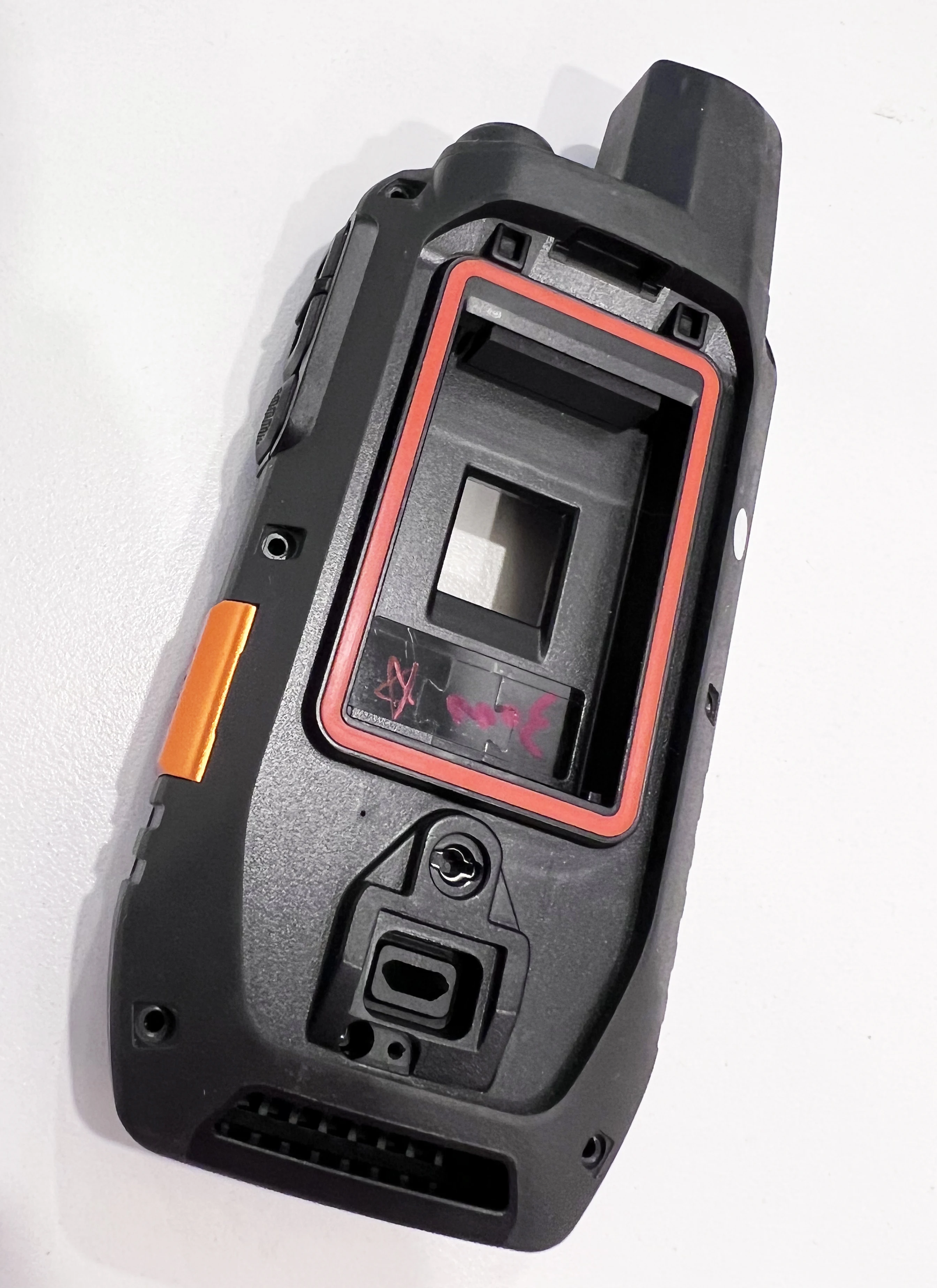 

Оригинальный чехол для garmin alpha 200 200i alpha200, передняя и задняя крышка, задняя крышка GPS, ручное устройство, запасные части для ремонта