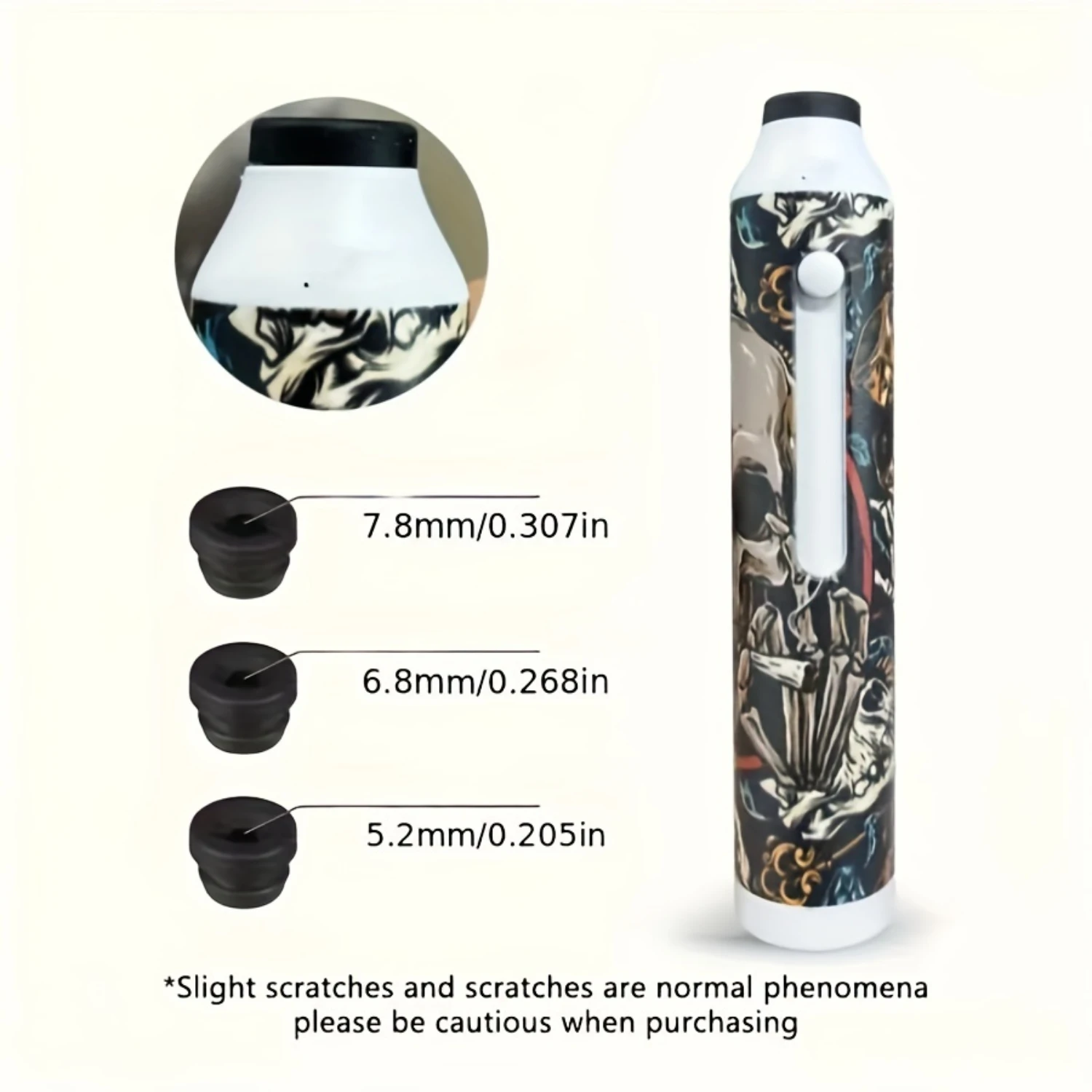 2-Pack Portable Handheld Ashtrays for Car-Indoor/Outdoor Use, Perfect Gift Men & Women