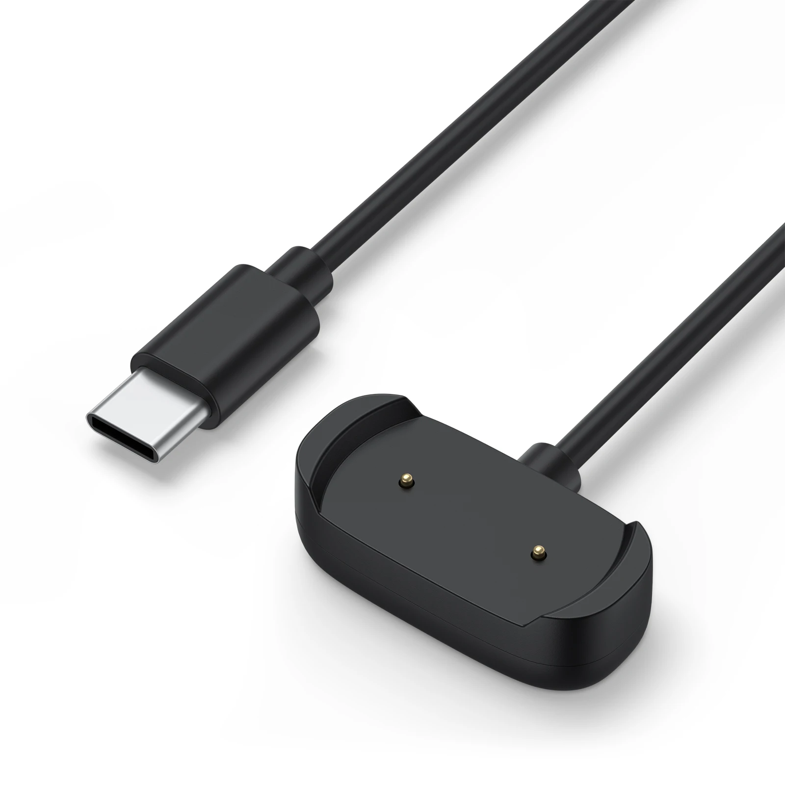 SYSTEM-S Cavo Di Ricarica Magnetico Per Amazfit T-Rex 2 - 100 Cm, Nero, Ricarica Veloce