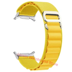 Alpine Loop Sport Nylon Watch Strap Bracelet - Ultra Series Accessories for Watch 7 Ultra 47mm (Yellow)