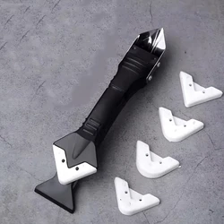 Versatile Metal Head Shovel and Sealant Tool Kit: Spatula, Remover, Grout & Finishing Set (5 in 1 Set)