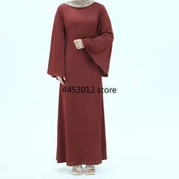Muslim Dress for Women Party Abaya Bandage Dresses Ramadan Eid Islam Vestidos Jalabiya Arab Long Robe Morocco Dubai Kaftan 1