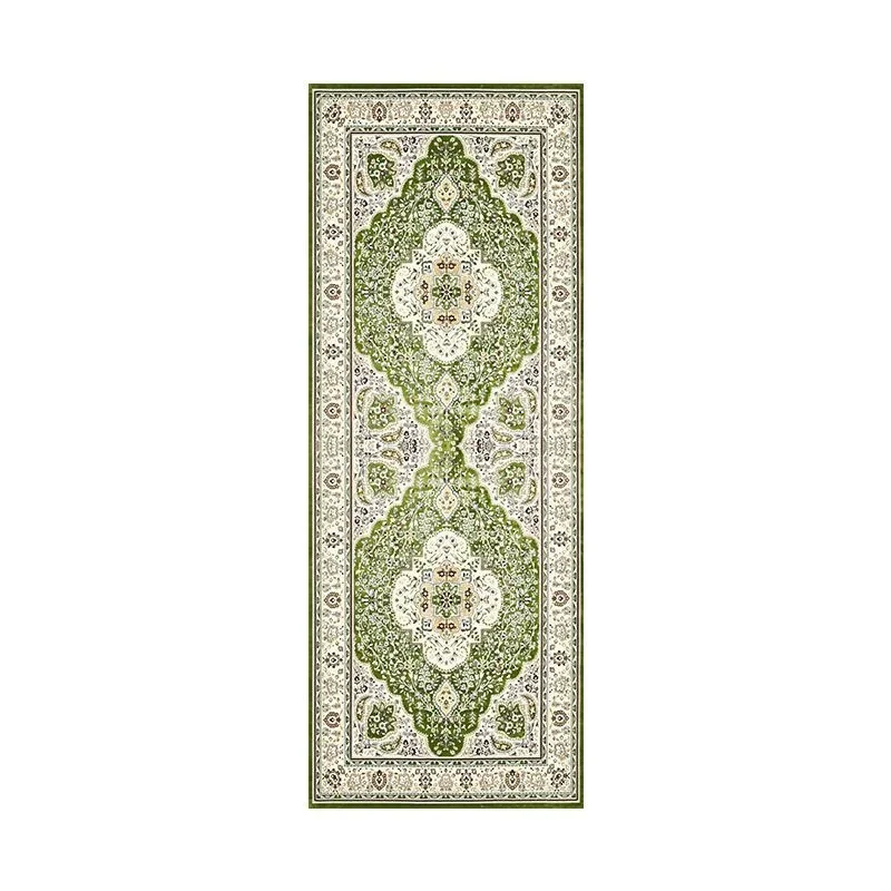 Machine Washable Easy Fold Carpet Bohemian Style Bedroom Carpets Soft Non-Slip Corridor Rug Easy Care for Room Play Rugs Tapis 5