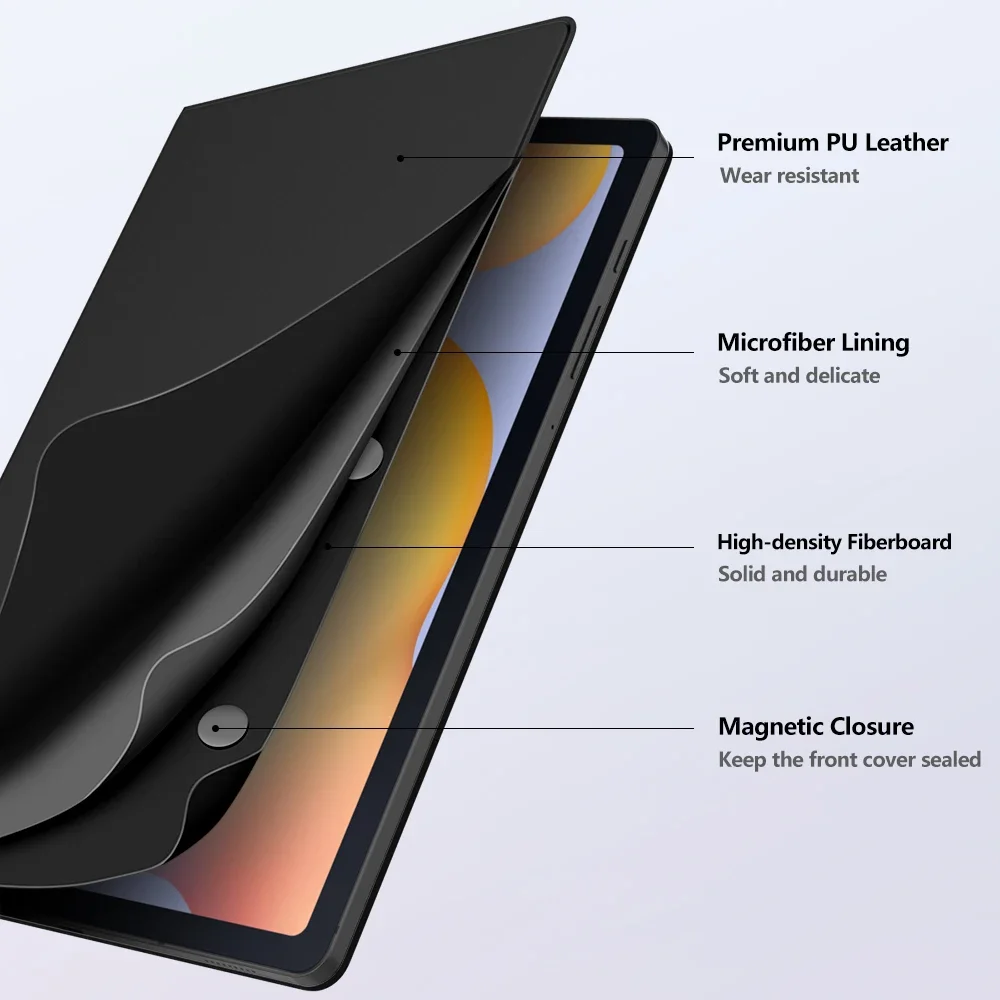 capa para Galaxy Tab S6 Lite, S7,