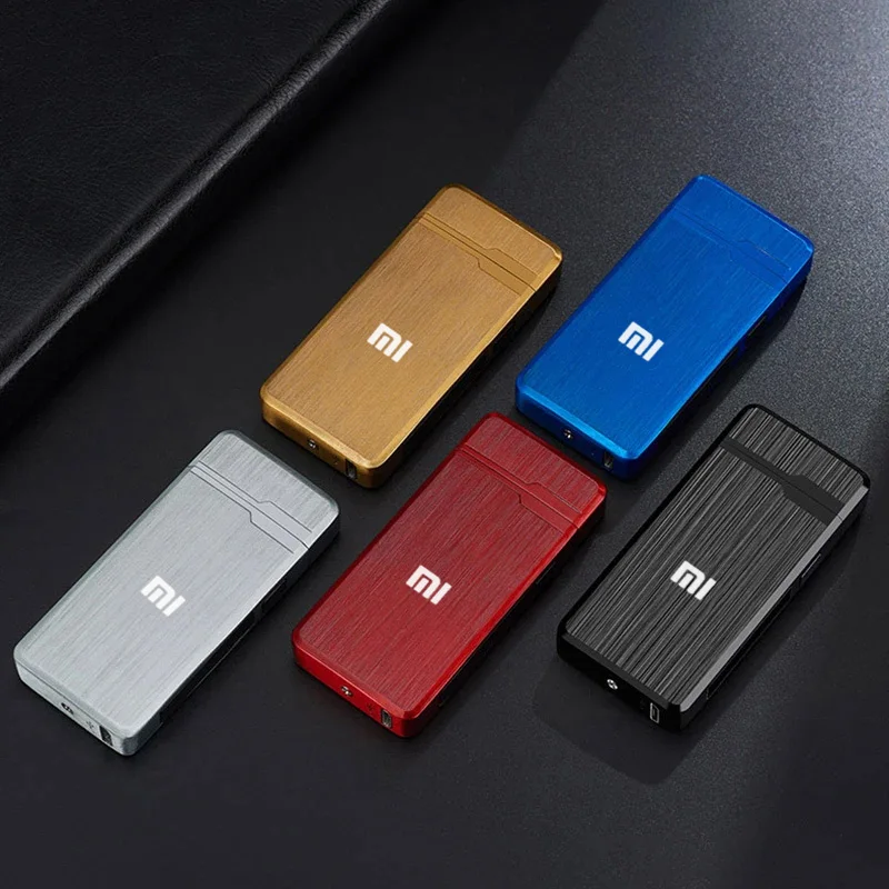 Xiaomi Electric Lighter Dual Arc USB Windproof Flameless Cigarette Lighter Rechargeable Touch Sensor Gifts for Men electric arc igniter