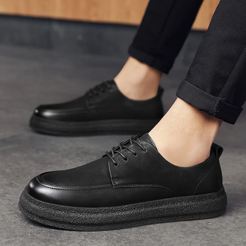 

Men oxfords shoes Natrual Leather Wedding Business shoes men Social Casual Flats Luxury Brand Oxford Shoes For Men Elegant shoes