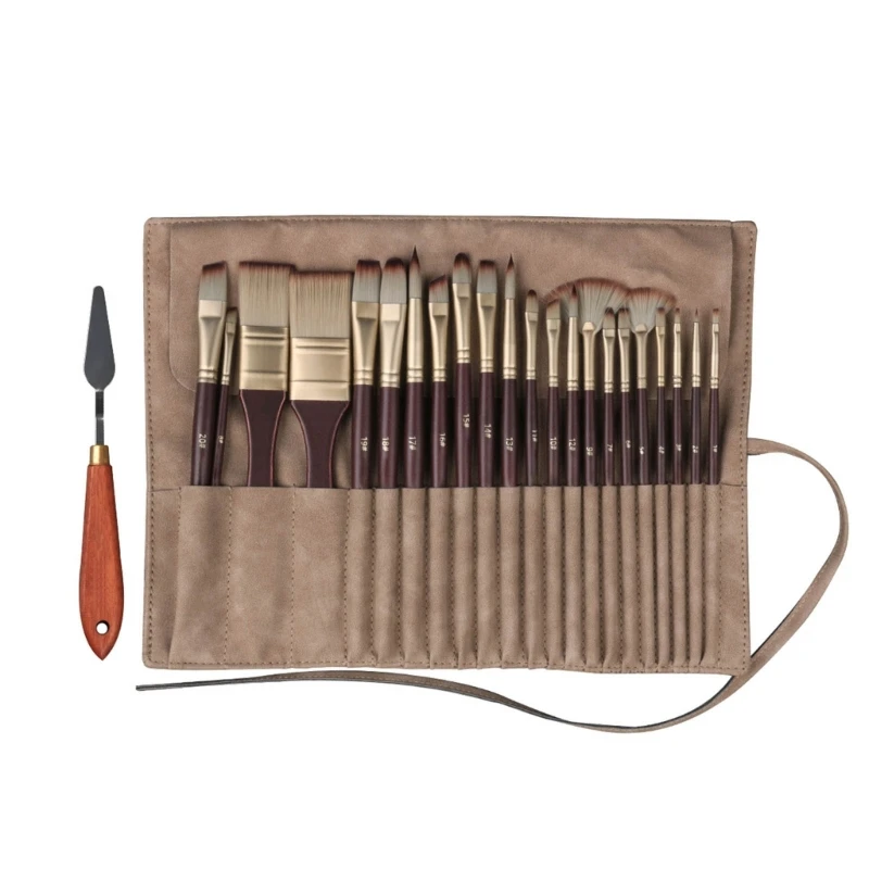 

Anti-sheding Nylon Paint Brush for Oil Acrylic Watercolor Painting