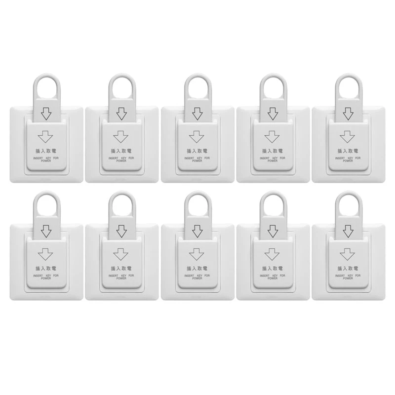 

Hot 20X High Grade Hotel Magnetic Card Switch Energy Saving Switch Insert Key For Power