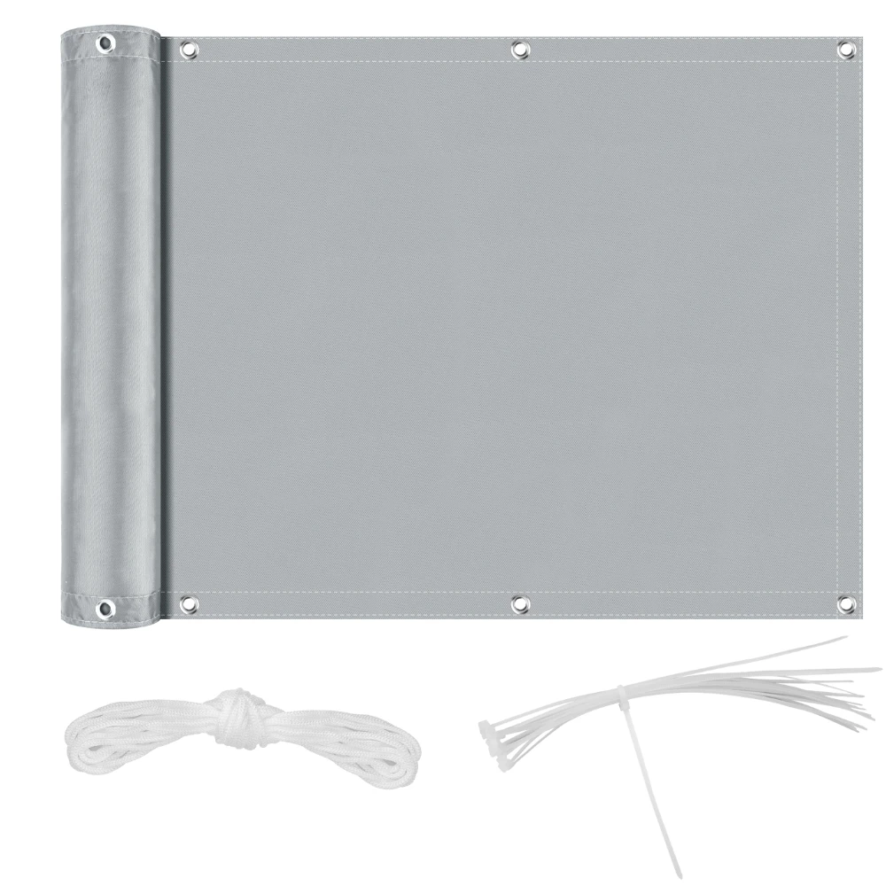 Waterproof Balcony Privacy Screen with UV Protection