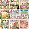 Adults and Teenagers Coloring Book, Cute and Comfortable Daily Relaxation Activity, for Solo Moments, Festival Gift 1