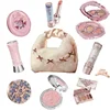 Flower Knows Christmas and New Year gift box makeup set lip mud highlight blush makeup bag hairpin 1