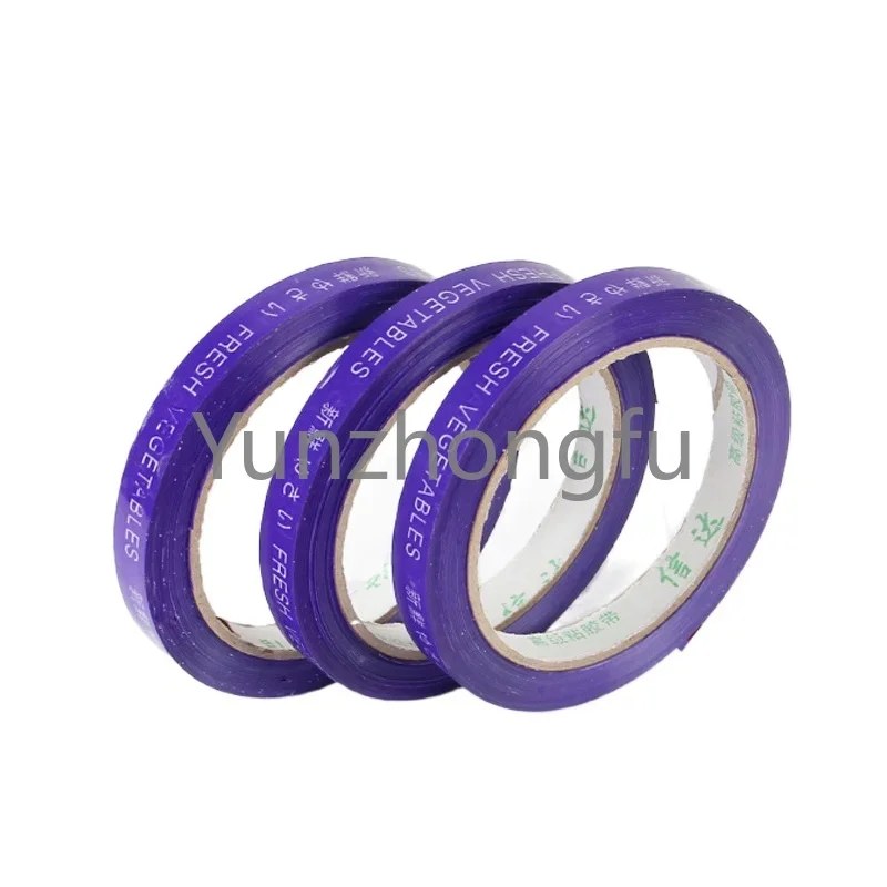 

12 mm width plastic bag closing vegetable binding machine