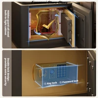 Умная тумбочка «все в одном» с беспроводным зарядным устройством, многофункциональный высококачественный сейф для спальни с современным дизайном — изображение 4