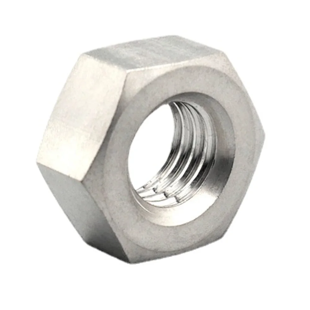 

M1 M1.4 M1.6/2/2.5/3/4/5/6/8/10/12/14/16/18 TA2 GR2 Titanium Hex Nut