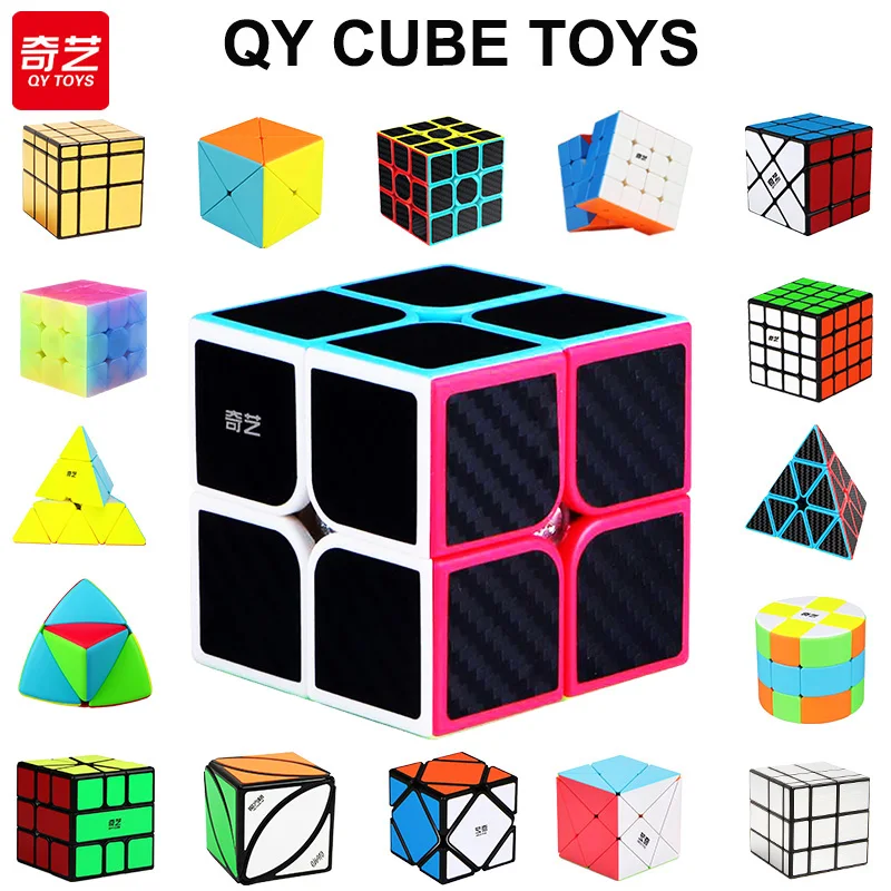 Qiyi Magic Cube 2X2 3X3 4X4 5X5 Mirror Piraminx Skewb Sq1 2X2 Special Professional Speed Puzzle 2X2X2 Giocattolo Per Bambini Cubo Magico