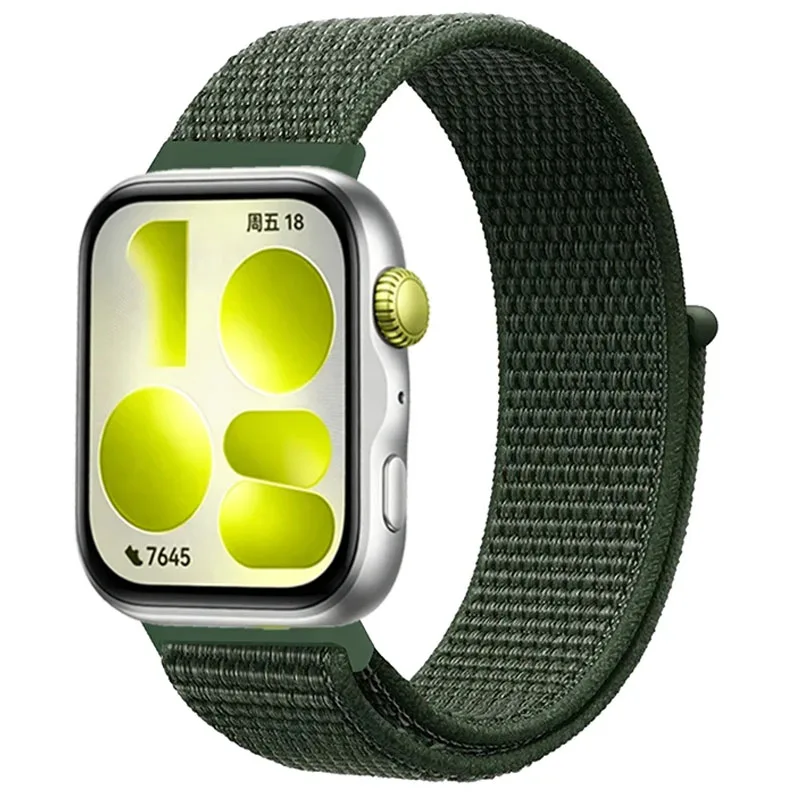 Premium Nylon Loop Strap - Sports Bracelet Belt for Smartwatch Wristbands