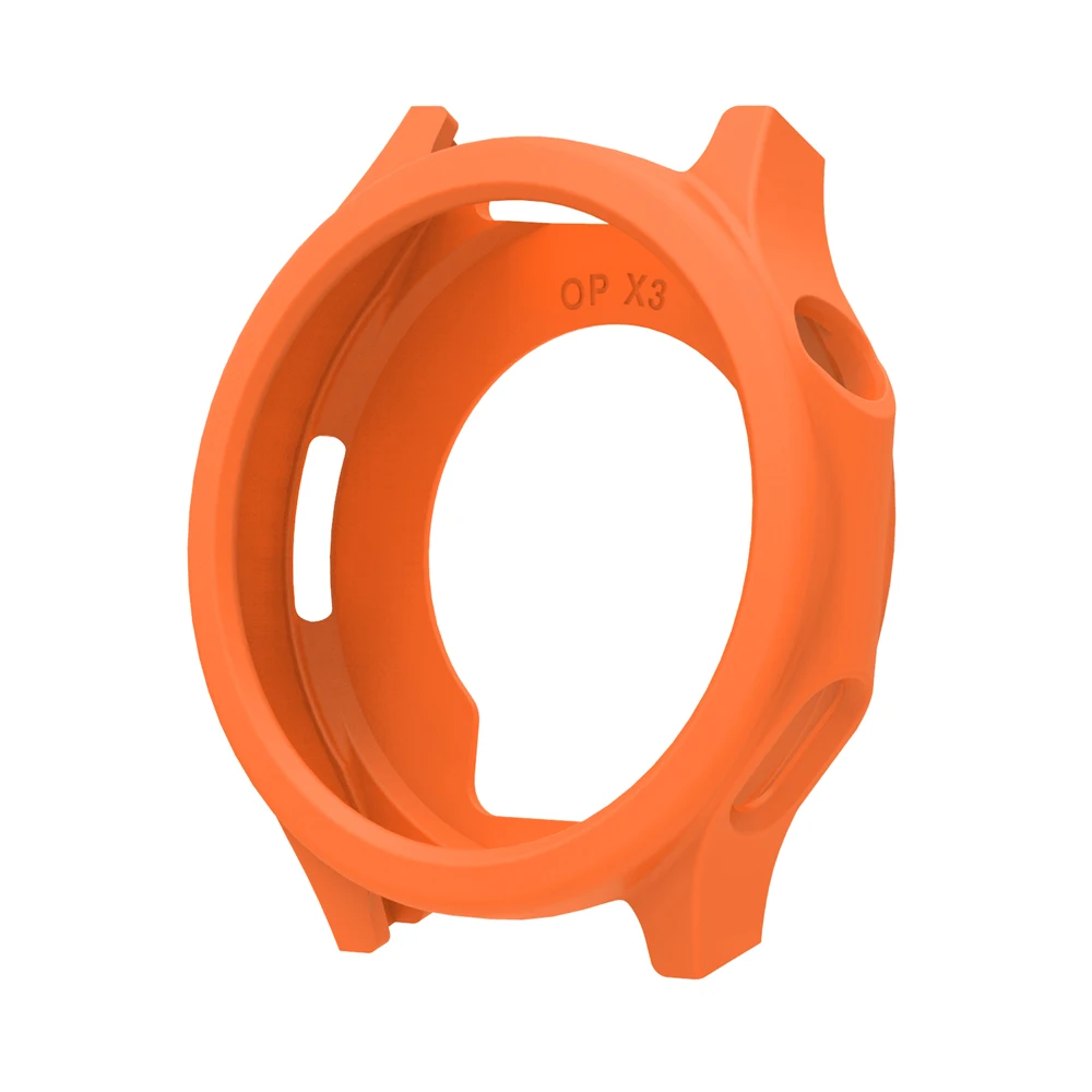 Premium Soft Silicone Protective Case for Smartwatch - Skin Shell Frame Guard Bumper