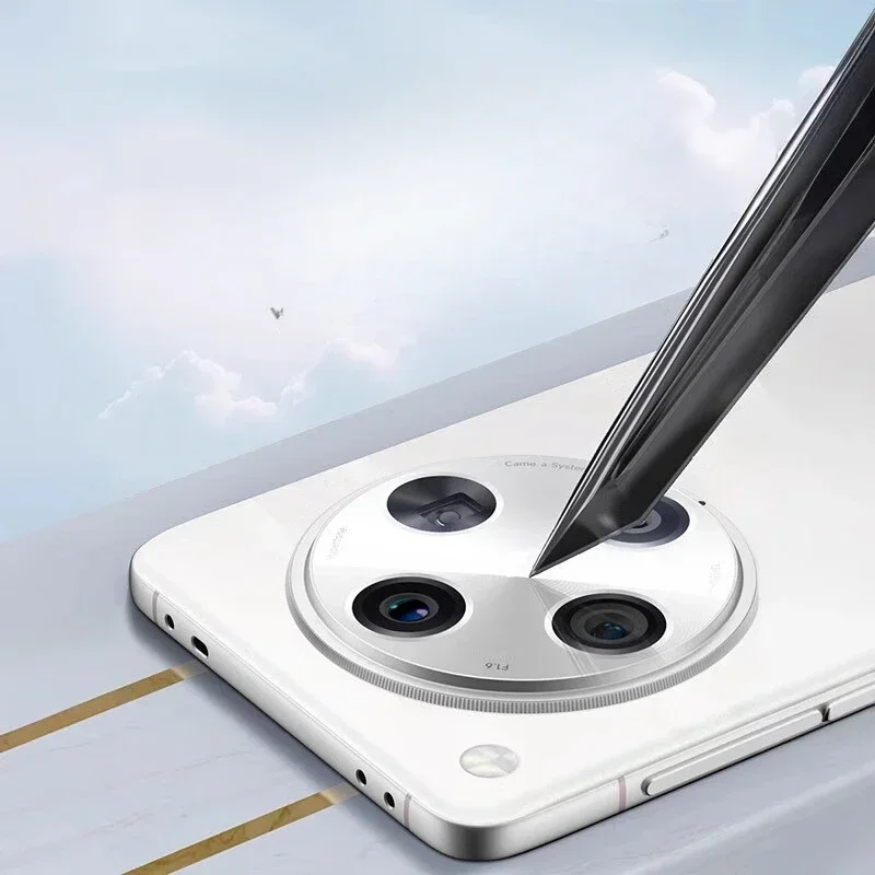 Enhanced Full Glue Tempered Glass Camera Lens Protector with Installation Locator