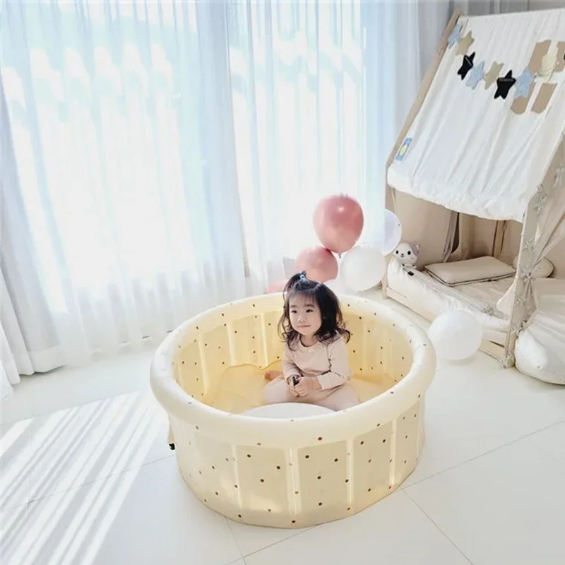 Ins Korean Style Children's Indoor Multi-purpose Game Pool Print Bobo Ball Pool Environmental Pvc Baby Outdoor Swimming Pools