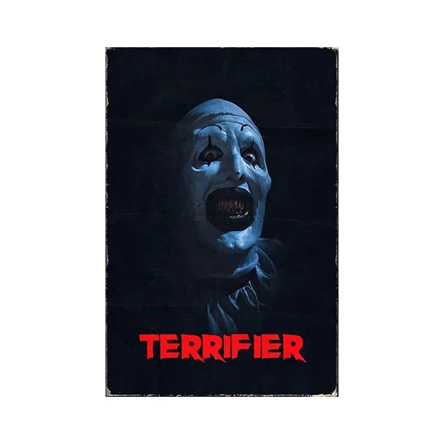 Terrifier Movie Poster Classic Film Hd Picture Wall Art Prints Mural Canvas Painting Living Room Home Decoration Posters Cuadros Peckshirt