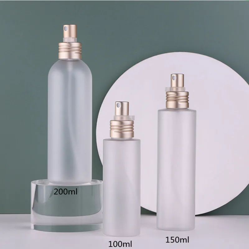 100/150/200ml Refillable PET Spray Bottles – Frosted Plastic Atomizer Containers with F... - SKU PBBS1830 - UGI Packaging