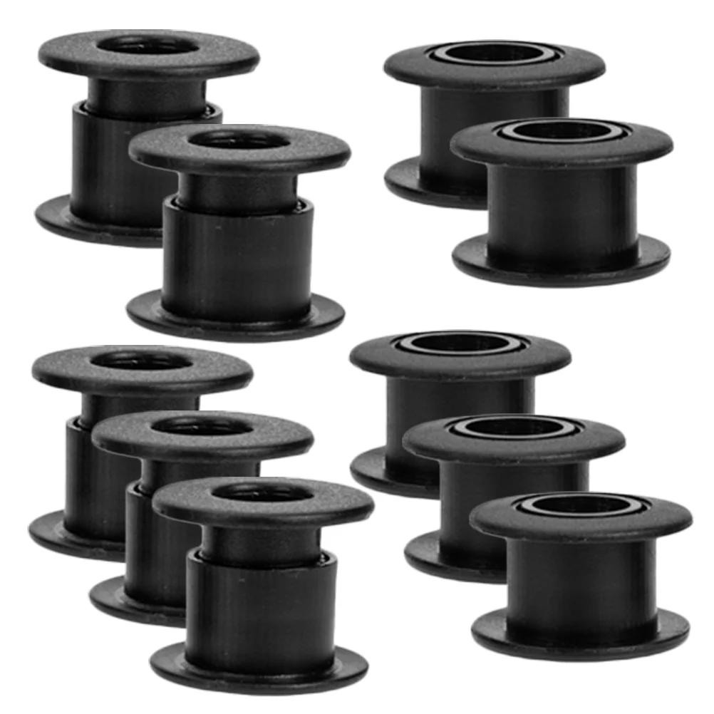 10 Pcs Football Machine Bearing Foosball Table Parts Accessories Universal Rod Bearing Table Soccer Bushings Foosball Supply