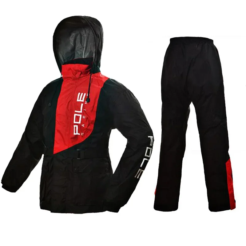 Outdoor Motorcycle Sports Rain Jackets Motorbike Raincoat Suit Motocross Rain Clothing Suit Waterproof Coat