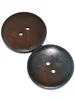 Dark Brown Big Natural Wood Round Bowl Wooden Buttons, Sewing Scrapbooking, Handmade Overcoat, 2 Holes, 3PCs, 6PCs, 10PCs, 45mm 1
