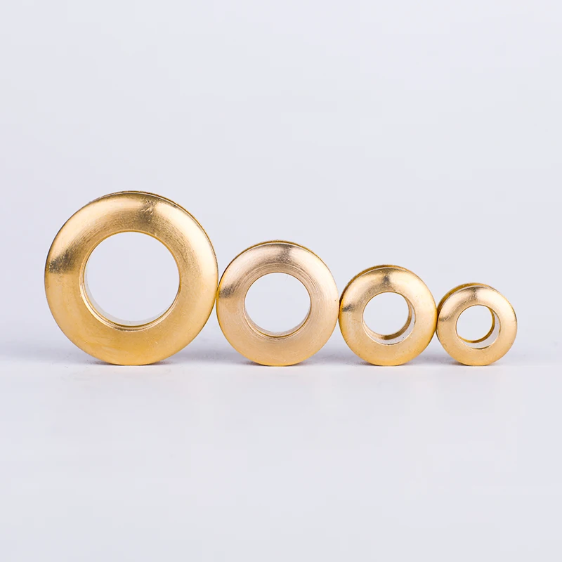 20*11mm Brass Gas Hole Grommets Screw Threaded Connection Eyelet DIY Bag Belt Part Hardware Leather Craft Handmade Buckle