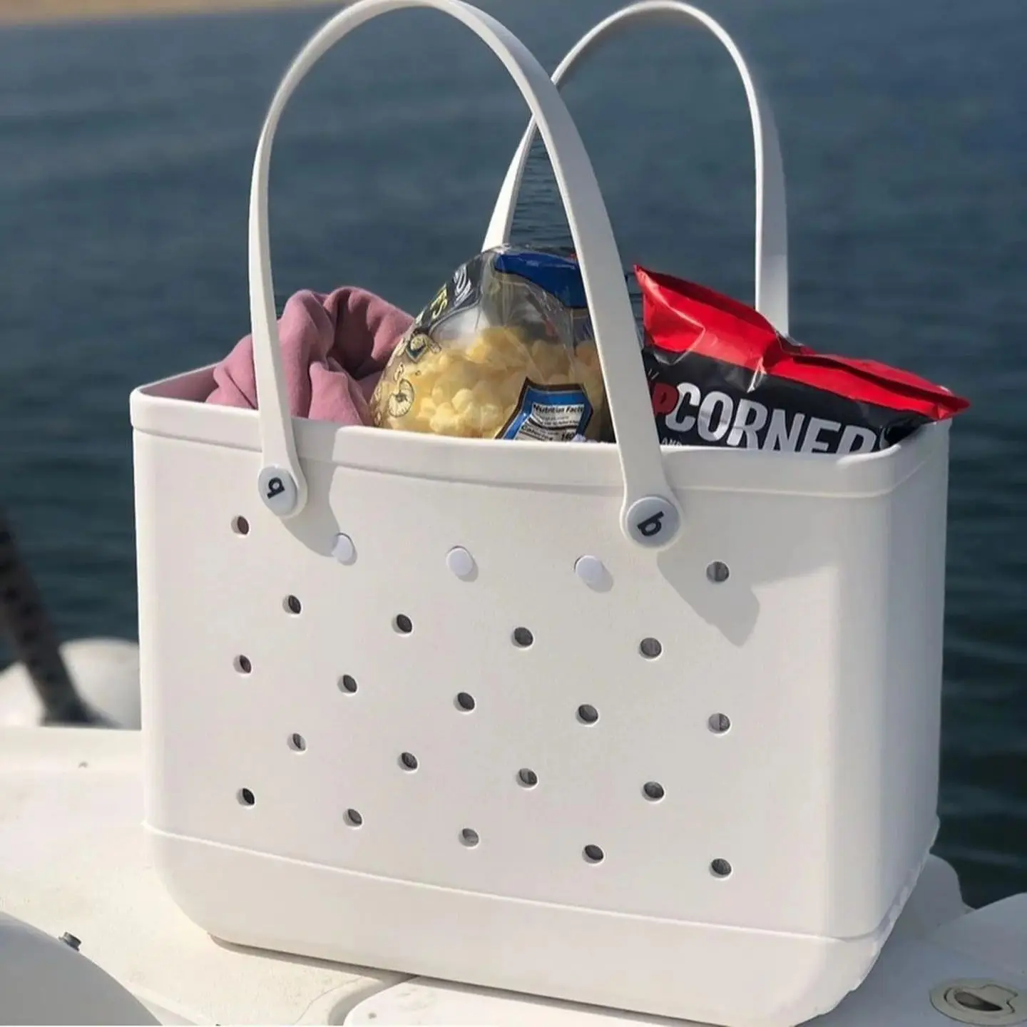Torba plażowa z gumową torbą wodoodporna torba podróżna dla kobiet, zmywalna torebka na basen na plażę