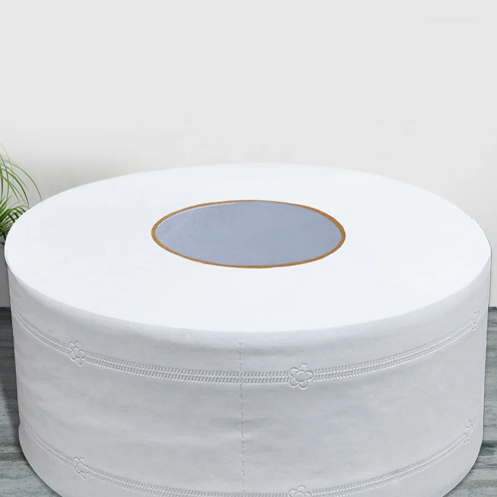 Rollo grande de pulpa de madera blanda, papel higiénico esencial para el hogar y la Oficina, ampliamente utilizado por regalo funcional antiguo y joven, rollo de papel grande