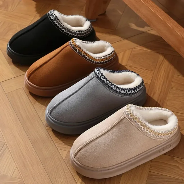 Winter Women's Soft Platform Slippers.