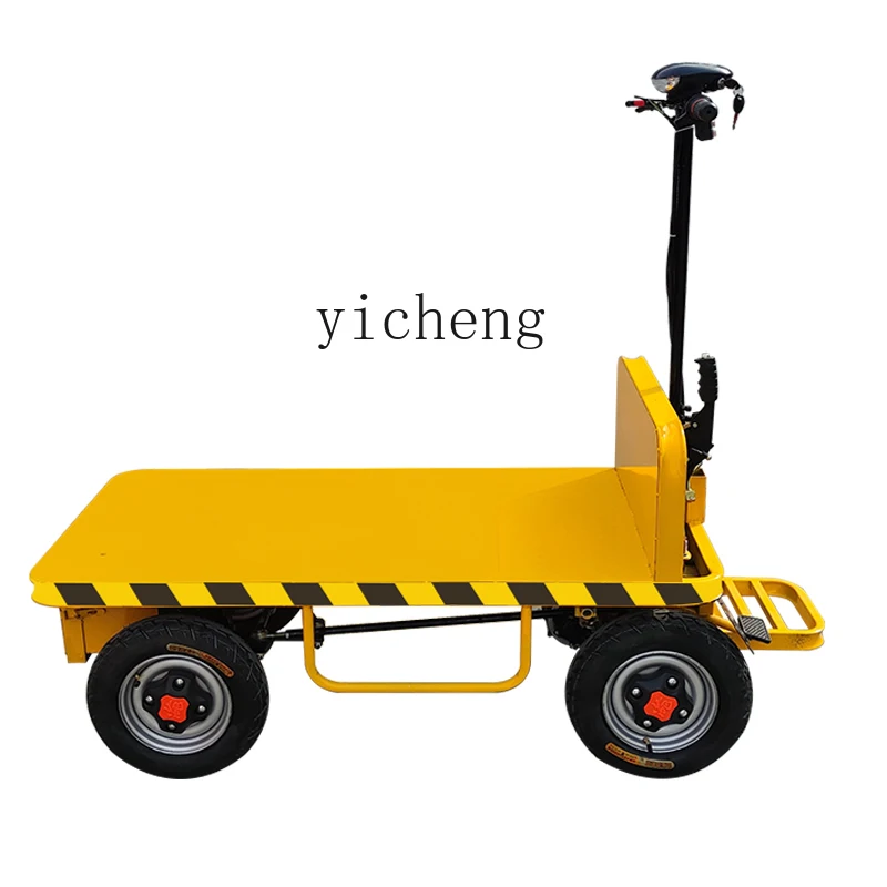 

Zc Electric Flat Truck Truck Four-Wheel Cart Truck King