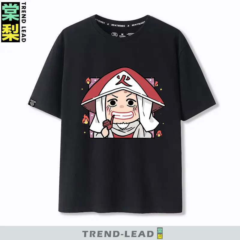 Kids' Trendy Naruto Cartoon Character Short Sleeve T-Shirt