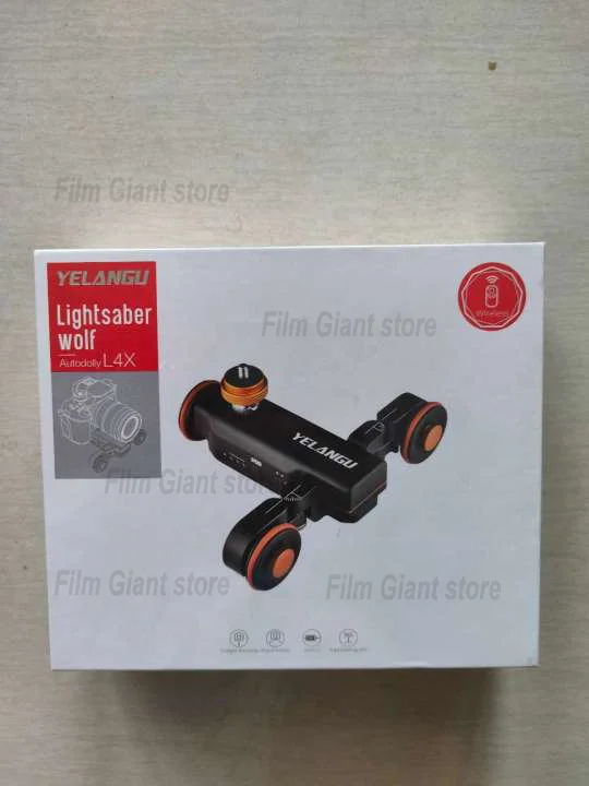 YELANGU L4X Motorize Slider Rechargeable Camera Dolly Slider Rail for DSLR Camera Camcorder Gopro Smartphone Track