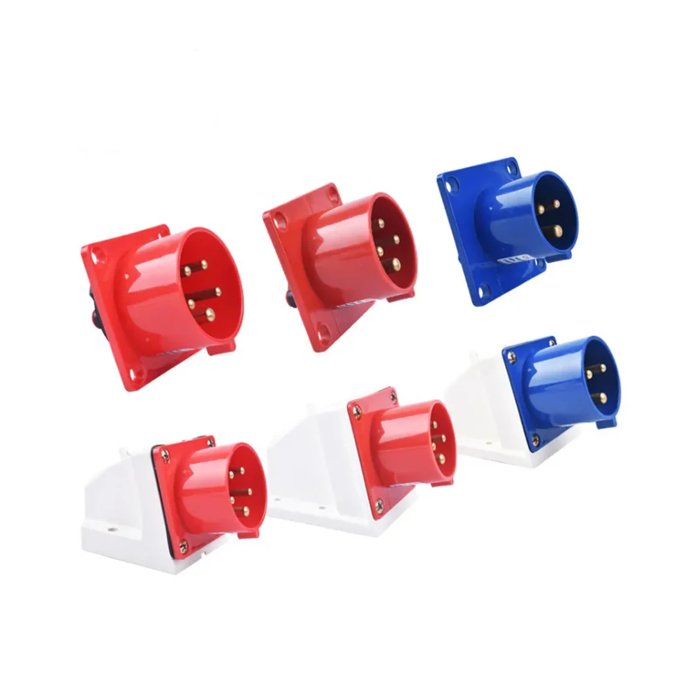 16A 32A 3P/4P/5P Industrial Plug And Socket Electrical Connector Waterproof Aviation