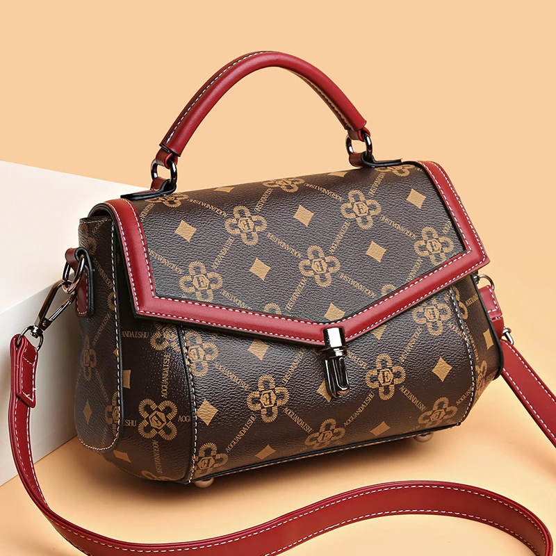 Luxury Design European and American Classic Handbag Women's Bag 2022 Trend Fashionable One Shoulder Crossbody Bag Messenger Bag